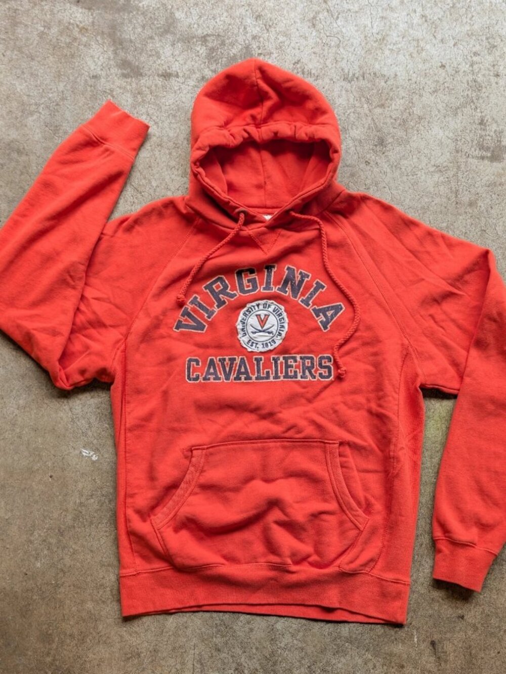 Blue 84 West Virginia Cavaliers Hoodie Mens L NWT